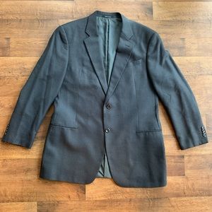 Armani Collezioni Black & Blue Blazer - 44L